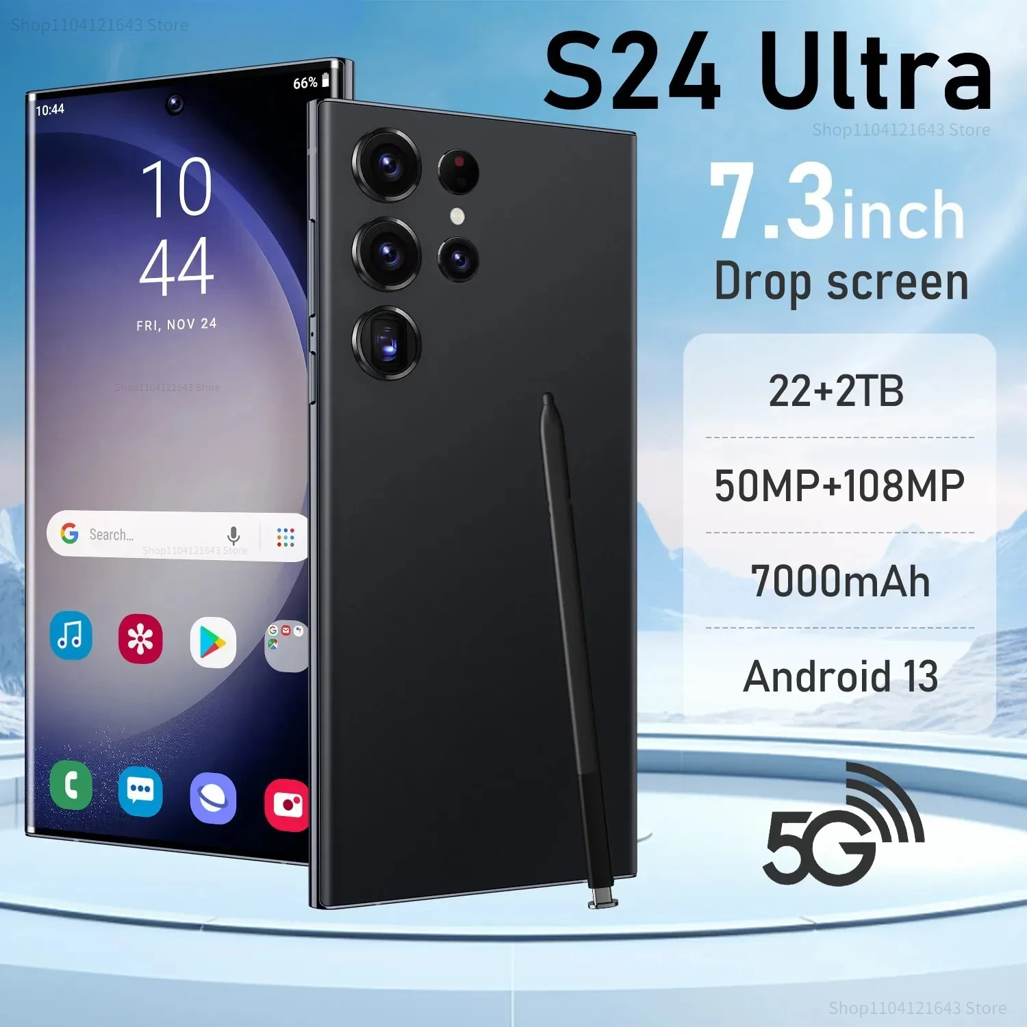 Новинка 2024, глобальная версия, S24, ультрафлагманский смартфон, 22 ГБ + 2 ТБ 7,3, HD экран, телефон с двумя Sim-картами, 7000 МП, Android 13, мАч, 10 ядер
Новинка 2024, глобальная версия, S24, ультрафлагманский смартфон, 22 ГБ + 2 ТБ 7,3, HD экран, телефон с двумя Sim-картами, 7000 МП, Android 13, мАч, 10 ядер