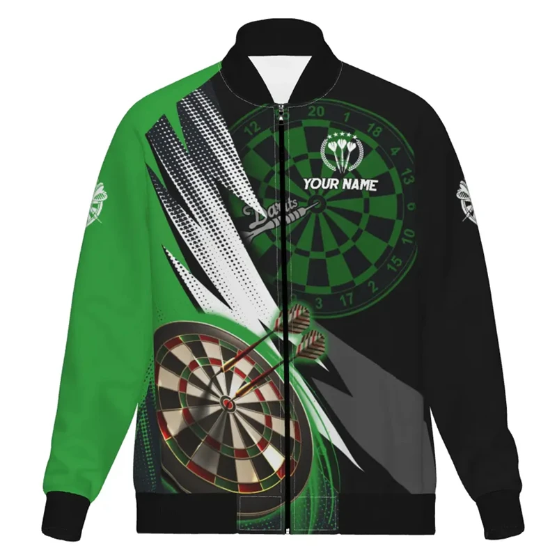 Fashion Darts 3D Printed Jacket Custom Name Team Name Personalization Zipper Jackets Trend Casual Oversized Sweatshirts Coat 
Fashion Darts 3D Printed Jacket Custom Name Team Name Personalization Zipper Jackets Trend Casual Oversized Sweatshirts Coat