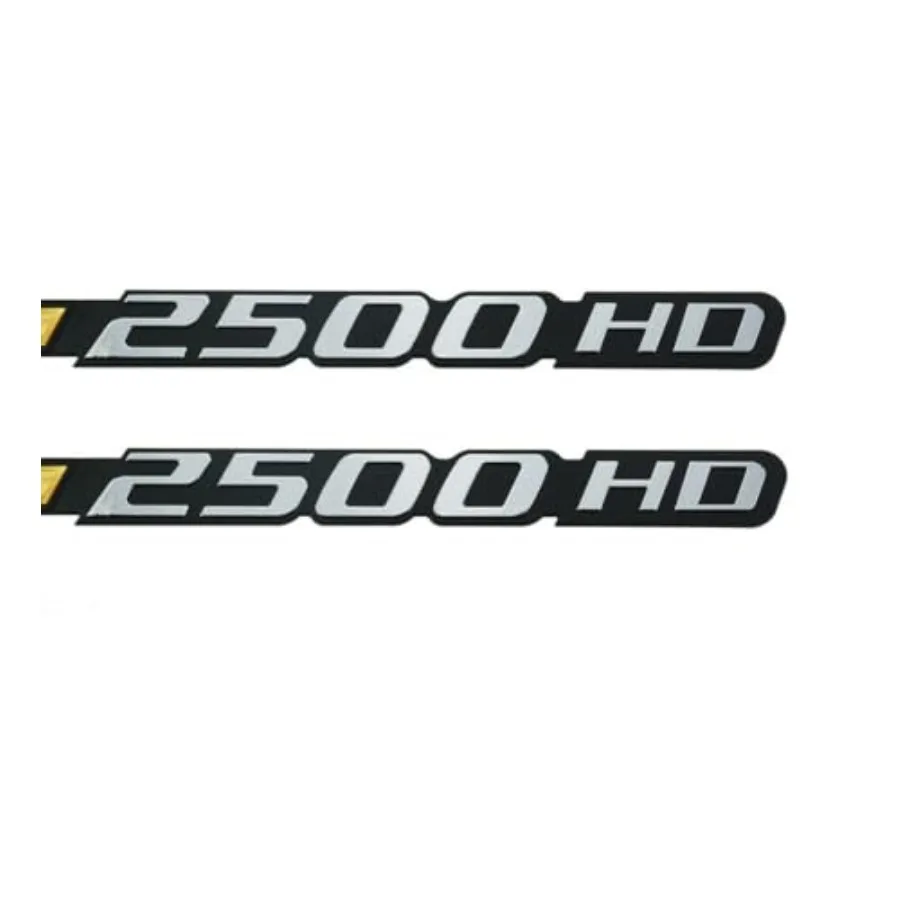 Комплект из 2 эмблем 2500 HD для передних боковых дверей автомобиля, 3D-значок 2500HD, замена наклейки для 2500HD 01-07, 15114051, желтый
Комплект из 2 эмблем 2500 HD для передних боковых дверей автомобиля, 3D-значок 2500HD, замена наклейки для 2500HD 01-07, 15114051, желтый