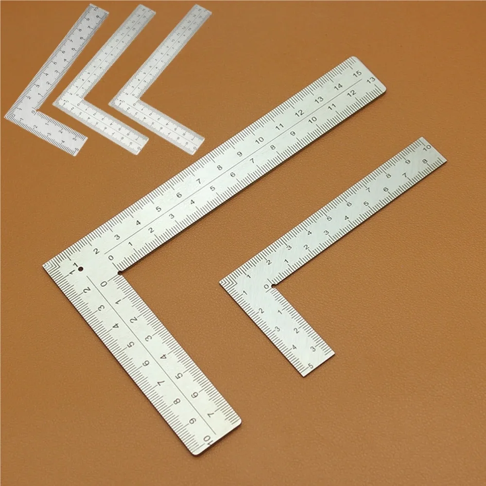 1-5Pcs Mini L Shape Ruler Measuring Layout Tool Stainless Steel Square 90 Turning Ruler Precision For Building Framing Gauges
1-5Pcs Mini L Shape Ruler Measuring Layout Tool Stainless Steel Square 90 Turning Ruler Precision For Building Framing Gauges