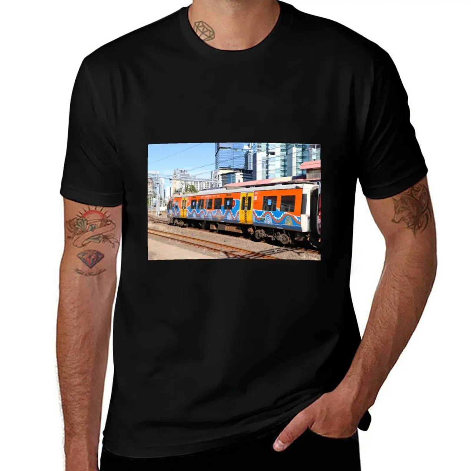 Brisbane train 1 T-Shirt customizeds summer clothes Funny t-shirt vintage clothes mens clothes
Brisbane train 1 T-Shirt customizeds summer clothes Funny t-shirt vintage clothes mens clothes