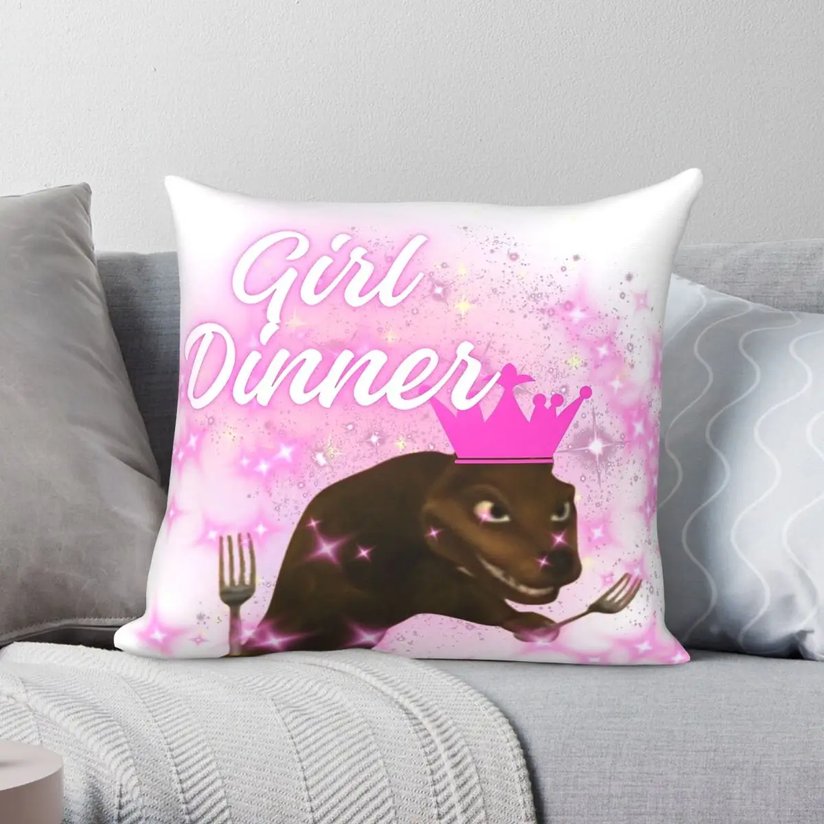 Otto Girl Dinner Square Pillowcase Polyester Linen Velvet Creative Zip Decorative Pillow Case Sofa Cushion Case
Otto Girl Dinner Square Pillowcase Polyester Linen Velvet Creative Zip Decorative Pillow Case Sofa Cushion Case