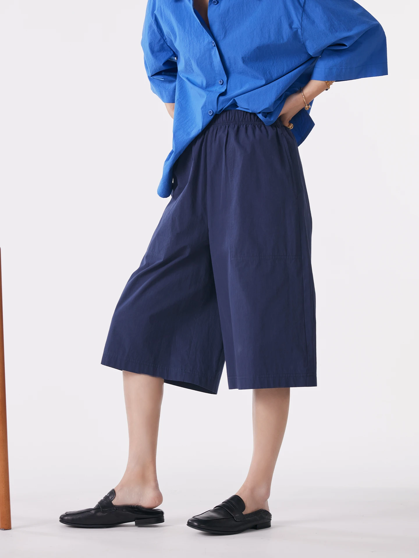 High Waist Loose Fit Casual Pants Women's Elastic Waist Comfortable Sensation Spring Summer Wide Leg Pants Casual Style
High Waist Loose Fit Casual Pants Women's Elastic Waist Comfortable Sensation Spring Summer Wide Leg Pants Casual Style