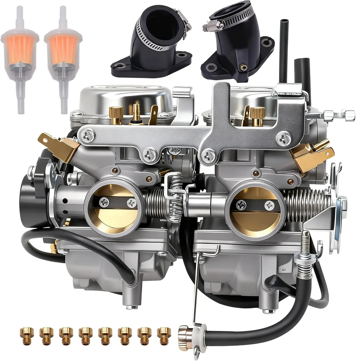 5BN-14900-01-00 Carburetor Kits for Yamaha V-Star 650 Classic Custom XVS650 1998-2011 Silverado XVS650 2003-2010 Replace
5BN-14900-01-00 Carburetor Kits for Yamaha V-Star 650 Classic Custom XVS650 1998-2011 Silverado XVS650 2003-2010 Replace