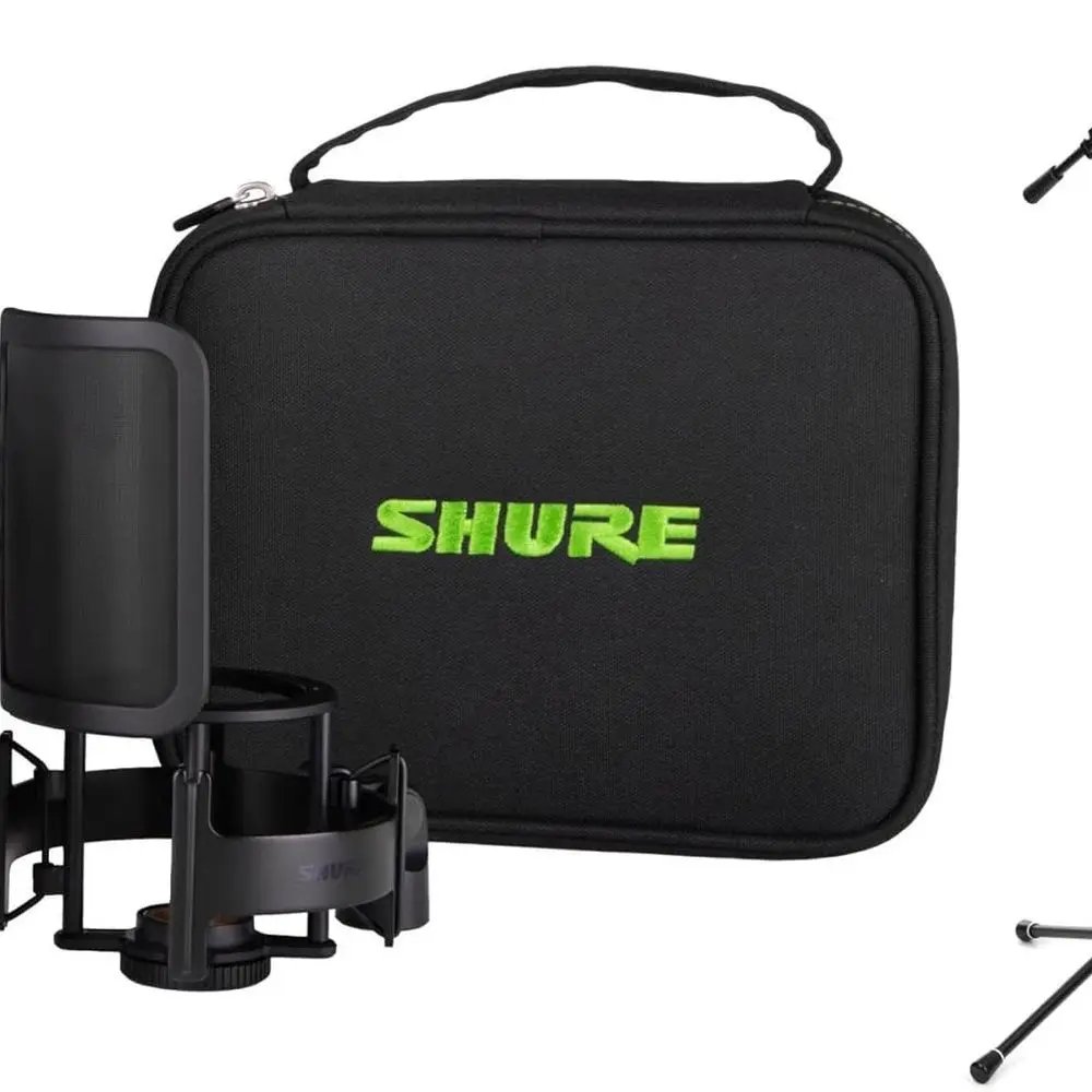 Профессиональный комплект конденсаторного микрофона с двумя диафрагмами: регулируемая подставка, амортизирующее крепление, поп-фильтр для домашней студии, подкасти
Профессиональный комплект конденсаторного микрофона с двумя диафрагмами: регулируемая подставка, амортизирующее крепление, поп-фильтр для домашней студии, подкасти