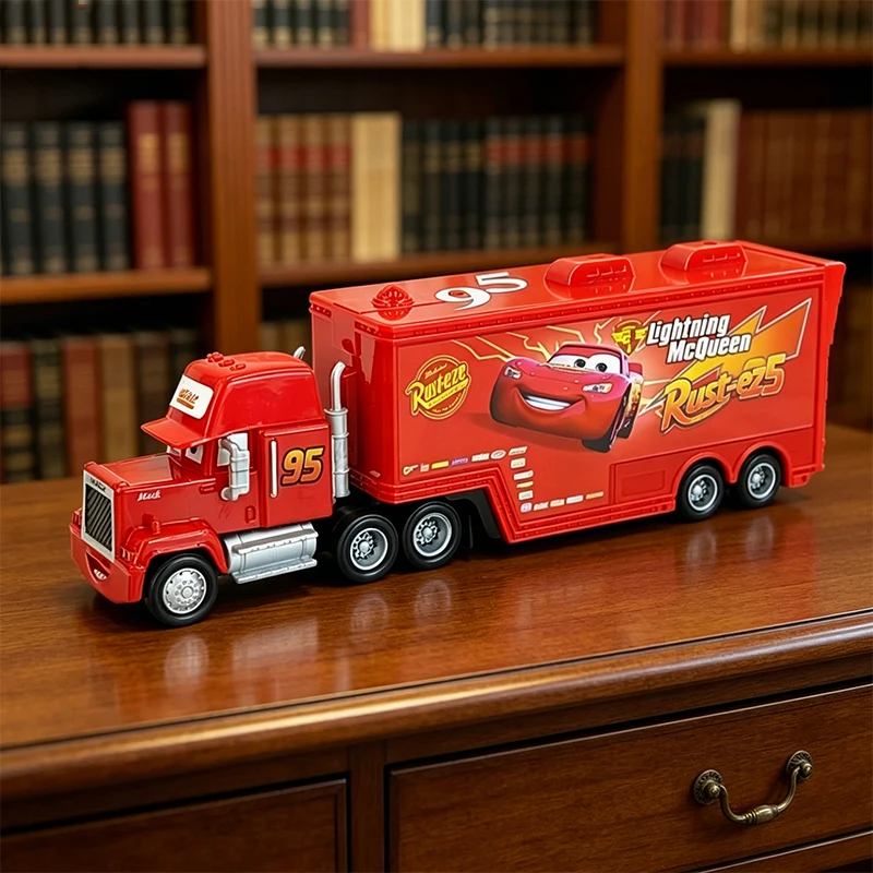 IN STOCK Pixar Car and Truck Lightning McQueen Uncle Mack Dinoco Truck Alloy Model Car Combination Collection Toy Birthday Gift
IN STOCK Pixar Car and Truck Lightning McQueen Uncle Mack Dinoco Truck Alloy Model Car Combination Collection Toy Birthday Gift