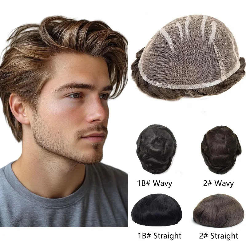 HD Swiss Lace Front Toupee Мужские человеческие волосы | Шиньон на полной кружевной основе для универсальной укладки и замены волос
HD Swiss Lace Front Toupee Мужские человеческие волосы | Шиньон на полной кружевной основе для универсальной укладки и замены волос