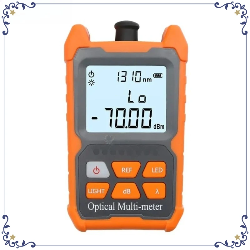 Ручной оптоволоконный мини-измеритель мощности -70 + 6 дБм Высокое качество OPM Сухая батарея Мини OPM Поддержка освещения
Ручной оптоволоконный мини-измеритель мощности -70 + 6 дБм Высокое качество OPM Сухая батарея Мини OPM Поддержка освещения