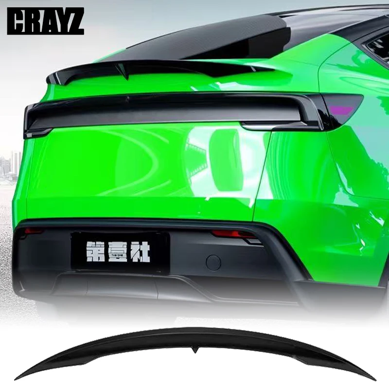 For Tesla 2025 New Model Y Juniper MC Style Rear Trunk Lid Car Bright black sports spoiler Trunk Lid Car Spoiler Accessories
For Tesla 2025 New Model Y Juniper MC Style Rear Trunk Lid Car Bright black sports spoiler Trunk Lid Car Spoiler Accessories 
