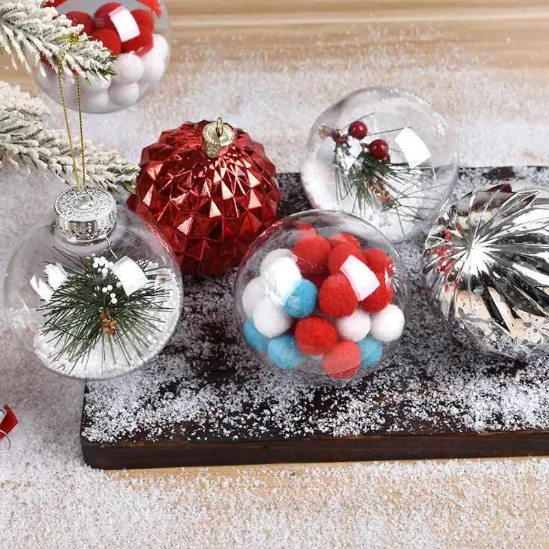 Christmas Decorations Transparent Inner Can Ball Hanging Ornaments Christmas Tree Scene Arrangement 8CM Plated Plastic Odd-...
Christmas Decorations Transparent Inner Can Ball Hanging Ornaments Christmas Tree Scene Arrangement 8CM Plated Plastic Odd-...
