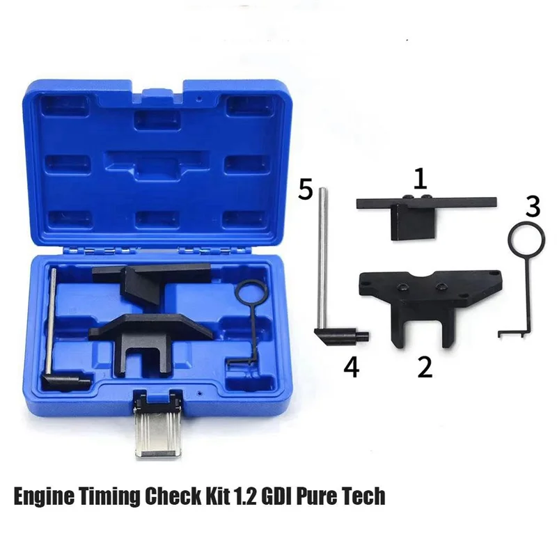 High Quality Engine Timing Tools Check Useful Kit Calage 1.2 GDI Distribution Synchronization Pure Tech For PSA - Belt 5318
High Quality Engine Timing Tools Check Useful Kit Calage 1.2 GDI Distribution Synchronization Pure Tech For PSA - Belt 5318
