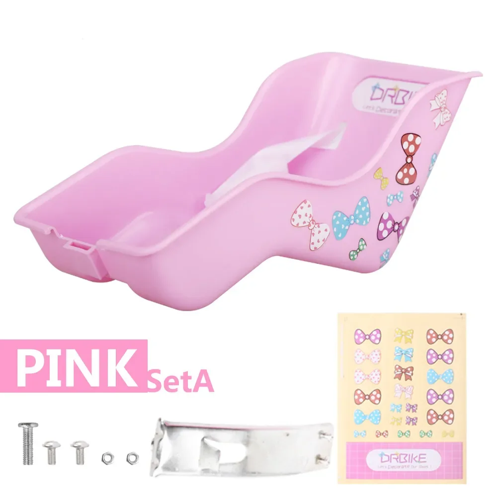 CATAZER Child Bicycle Accessories Doll Seat Toy Basket Back Seat Doll Seat for Kid Bike Custom with Decorate Yourself Stickers
CATAZER Child Bicycle Accessories Doll Seat Toy Basket Back Seat Doll Seat for Kid Bike Custom with Decorate Yourself Stickers