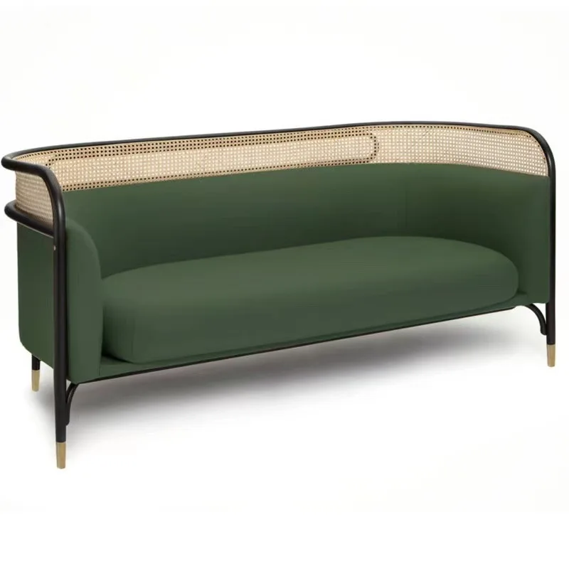 Nordic simple living room sofa small apartment modern creative solid wood fabric rattan back single double sofa
Nordic simple living room sofa small apartment modern creative solid wood fabric rattan back single double sofa