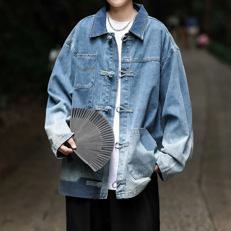 Свободный крой, джинсовая куртка с талией, мужская и женская модная осенняя рабочая одежда, пальто на пуговицах спереди, повседневная верхняя одежда
Свободный крой, джинсовая куртка с талией, мужская и женская модная осенняя рабочая одежда, пальто на пуговицах спереди, повседневная верхняя одежда