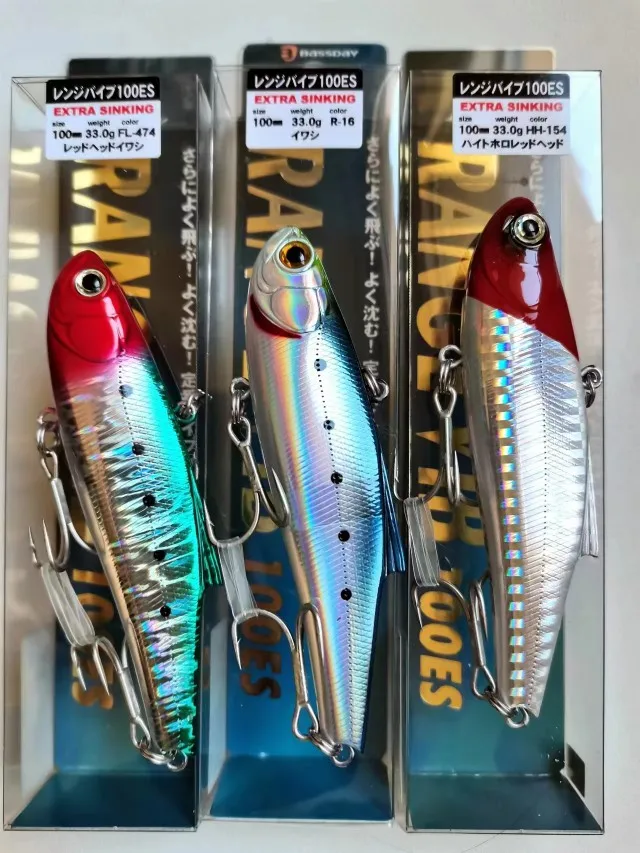 Japanese BassDay100mm33g Tremor Vib Full Layer Sea Fishing Boat Fishing for Green Objects Golden Lance Sea Bass Fake Bait
Japanese BassDay100mm33g Tremor Vib Full Layer Sea Fishing Boat Fishing for Green Objects Golden Lance Sea Bass Fake Bait