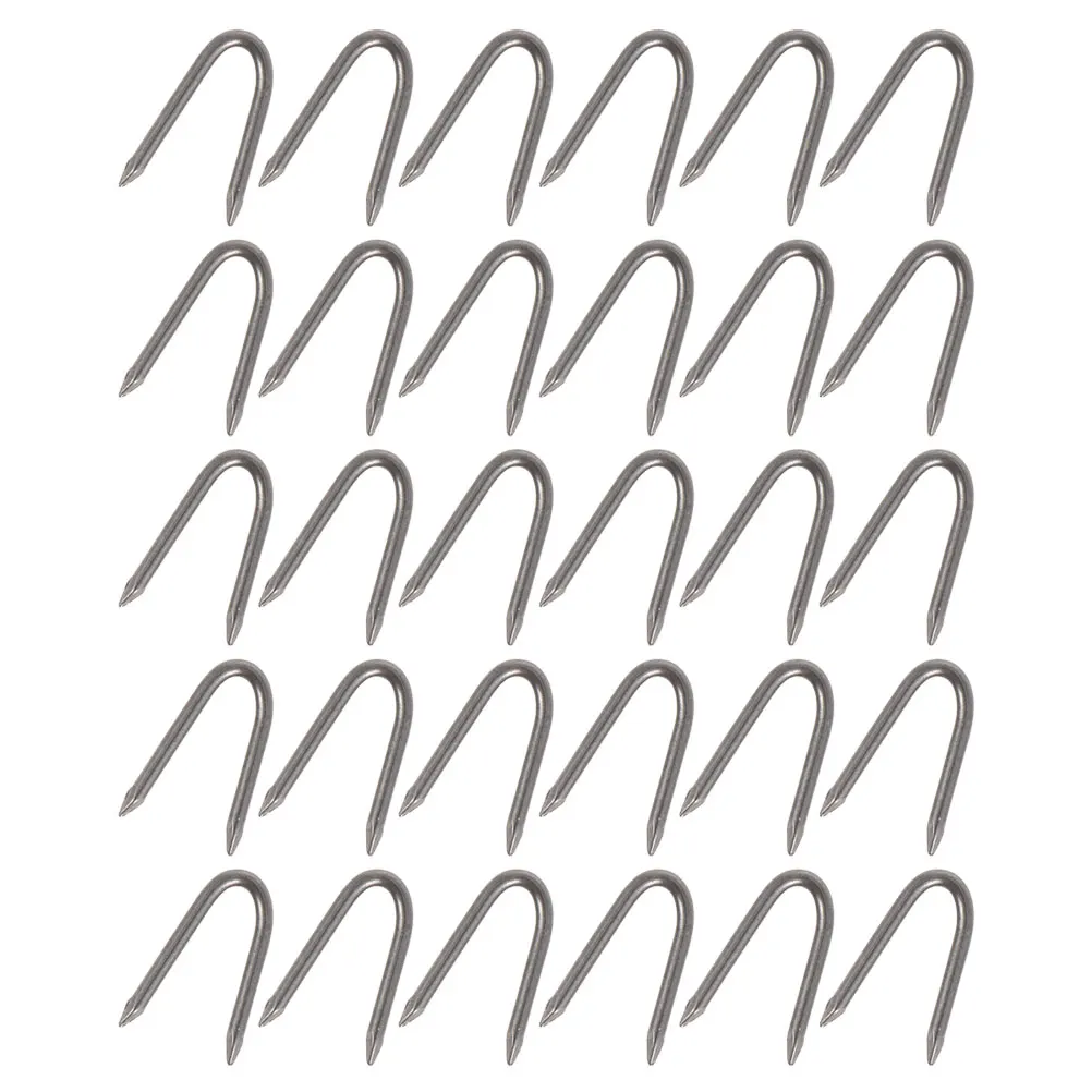 140 Pcs Horse Riding Nails U Shaped Fasteners Fence Fixing Fences Iron Galvanized Steel Fencing Staples Wire
140 Pcs Horse Riding Nails U Shaped Fasteners Fence Fixing Fences Iron Galvanized Steel Fencing Staples Wire