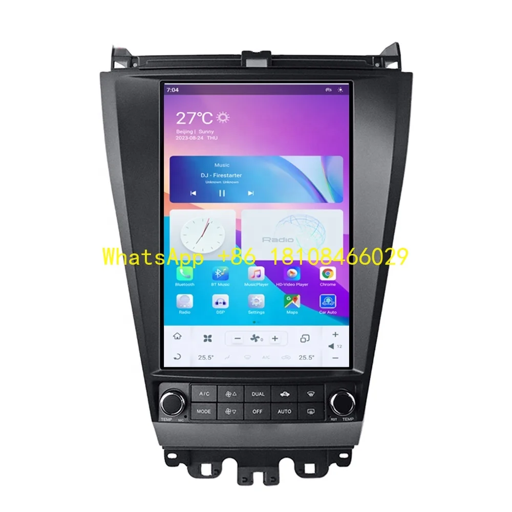 RoadNavi Tesla Style Android 11 Car Radio for Honda Accord 2004-2007 Car Multimedia Player Wireless Carplay 4G
RoadNavi Tesla Style Android 11 Car Radio for Honda Accord 2004-2007 Car Multimedia Player Wireless Carplay 4G