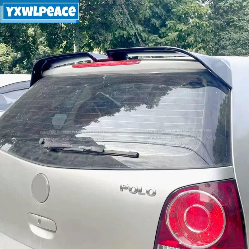 For VW Volkswagen Polo Roof Spoiler 2005 2006 2007 2008 2009 ABS black Material Carbon Color Rear Trunk Wings Car Accessories
For VW Volkswagen Polo Roof Spoiler 2005 2006 2007 2008 2009 ABS black Material Carbon Color Rear Trunk Wings Car Accessories