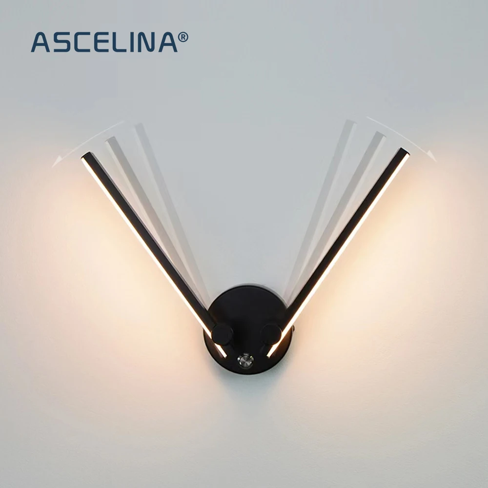 Modern Interior Wall Lamp Minimalist LED Rotation bedside Wall Light TV Sofa Decor Sconce Living Room bathroom mirror Nightlight
Modern Interior Wall Lamp Minimalist LED Rotation bedside Wall Light TV Sofa Decor Sconce Living Room bathroom mirror Nightlight