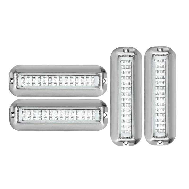 ABRU-4Pcs 42LED Yacht Underwater Light Stainless Steel Marine Navigation Light IP68 Waterproof Marine Boat Lamp
ABRU-4Pcs 42LED Yacht Underwater Light Stainless Steel Marine Navigation Light IP68 Waterproof Marine Boat Lamp