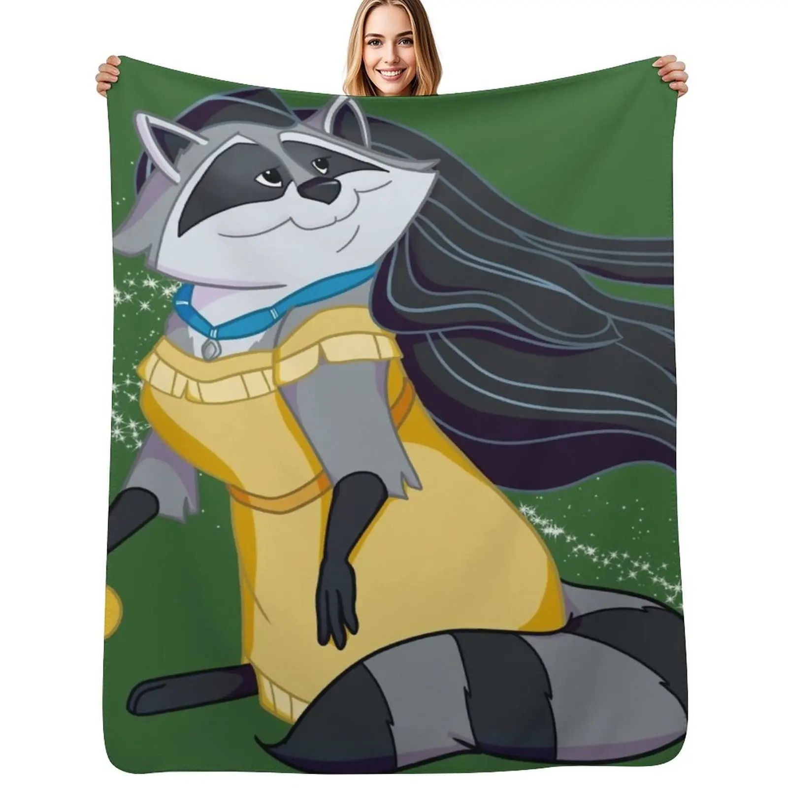 Princess Pals: Meeko Throw Blanket Soft Plush Blanket as Housewarming Gift
Princess Pals: Meeko Throw Blanket Soft Plush Blanket as Housewarming Gift