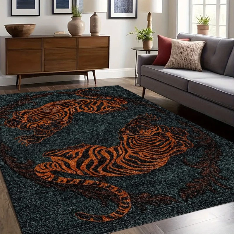 Retro Tiger Pattern Mat, Christmas Decoration, Suitable for Living Room, Bedroom, Balcony, Machine Washable Indoor/outdoor Mat
Retro Tiger Pattern Mat, Christmas Decoration, Suitable for Living Room, Bedroom, Balcony, Machine Washable Indoor/outdoor Mat