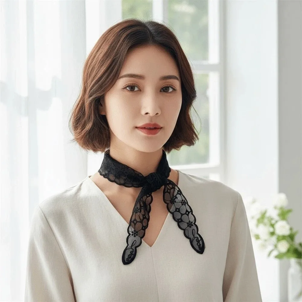 Elegant Breathable Lace Triangle Scarf Sunscreen Wraps Ramie Head Scarf Pastoral Style Lightweight Triangle Waistband Summer
Elegant Breathable Lace Triangle Scarf Sunscreen Wraps Ramie Head Scarf Pastoral Style Lightweight Triangle Waistband Summer