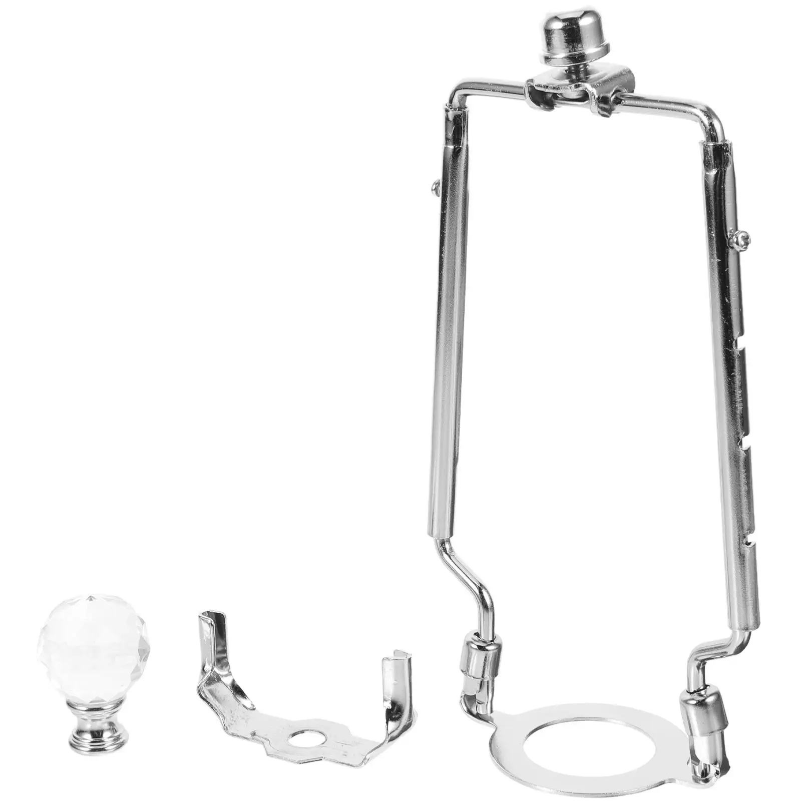 Lamp Shade Holder Silver Metal Finials Decorative Cap Harp Kit Lamp Repair Parts Easy Install Table Lamps Accessories
Lamp Shade Holder Silver Metal Finials Decorative Cap Harp Kit Lamp Repair Parts Easy Install Table Lamps Accessories