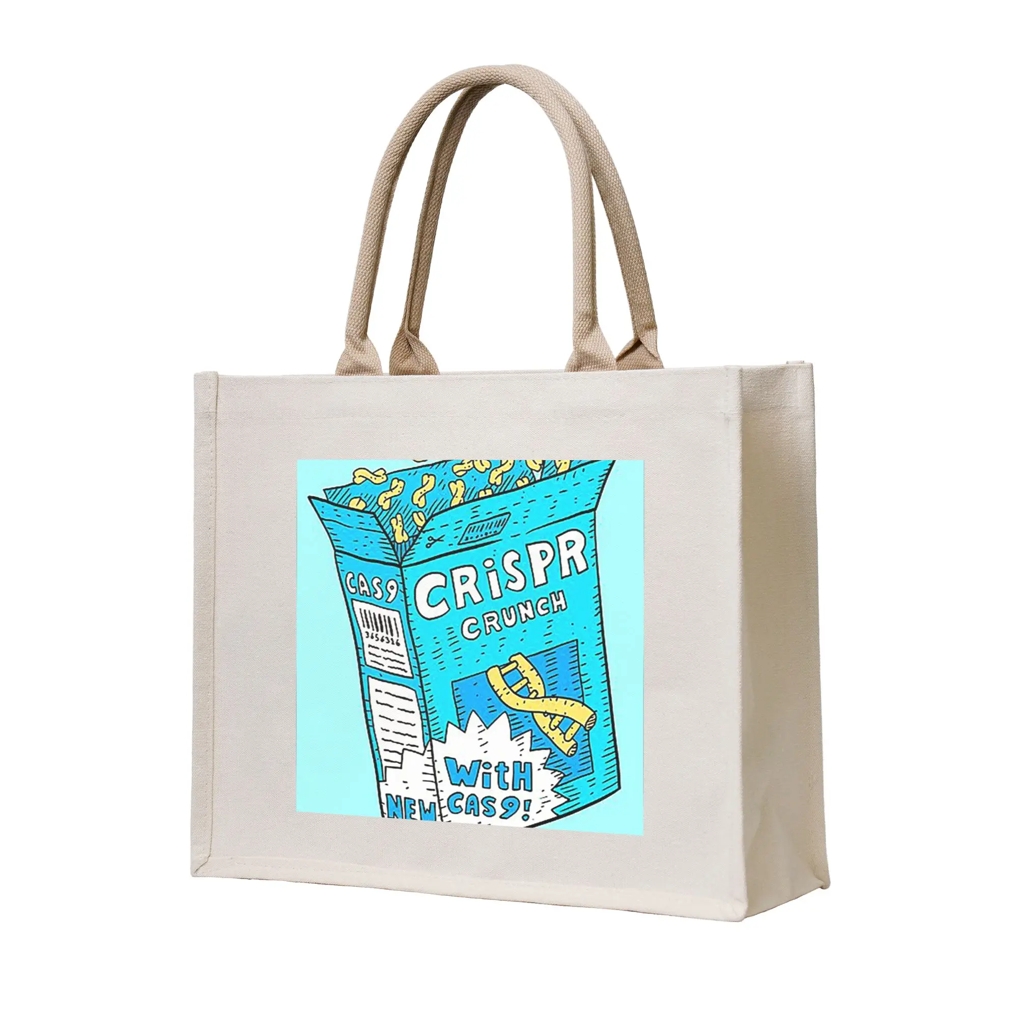 Сумка-шоппер из холщовой ткани с принтом CRISPR-CAS9, генетическая модификация, ДНК, многоразовая, для женщин, на плечо, дорожная сумка
Сумка-шоппер из холщовой ткани с принтом CRISPR-CAS9, генетическая модификация, ДНК, многоразовая, для женщин, на плечо, дорожная сумка