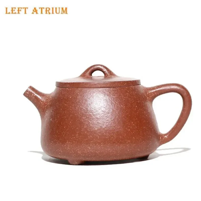 210ml Authentic Chinese Yixing Purple Clay Teapots Famous Artists Handmade High Stone Scoop Tea Pot Kettle Zisha Tea Set Teaware
210ml Authentic Chinese Yixing Purple Clay Teapots Famous Artists Handmade High Stone Scoop Tea Pot Kettle Zisha Tea Set Teaware