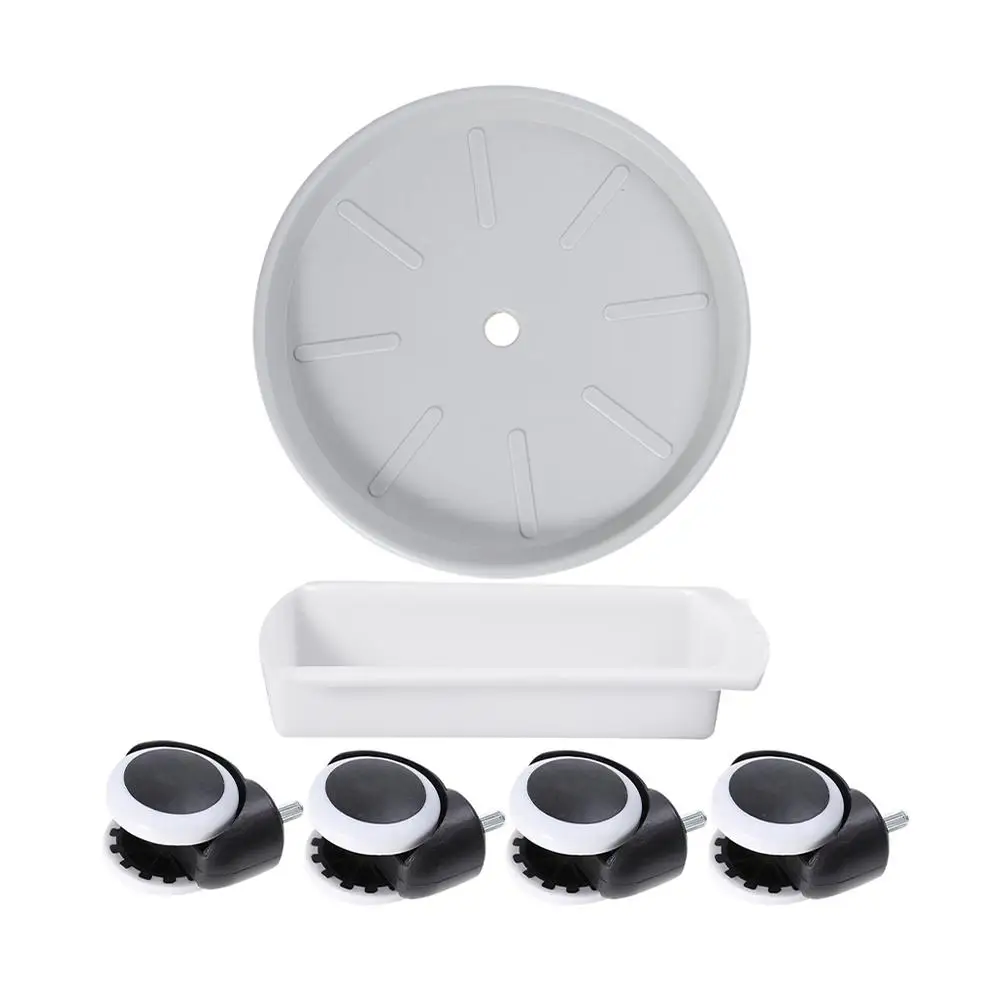 Round Flower Pot Base 30cm Outer 26cm Inner Nordic Grey Plant Tray Wheels Movable Stand Pots Draining Ventilation
Round Flower Pot Base 30cm Outer 26cm Inner Nordic Grey Plant Tray Wheels Movable Stand Pots Draining Ventilation