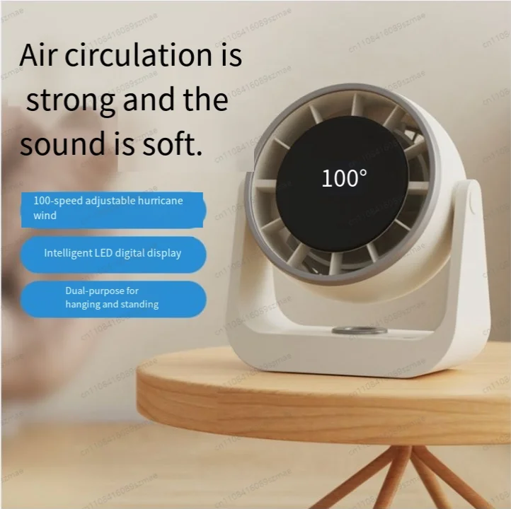 Desktop Fan Mute USB Rechargeable Circulation Cooling Wall Mount Mini Fan for Office Home Kitchen Dormitory Use
Desktop Fan Mute USB Rechargeable Circulation Cooling Wall Mount Mini Fan for Office Home Kitchen Dormitory Use