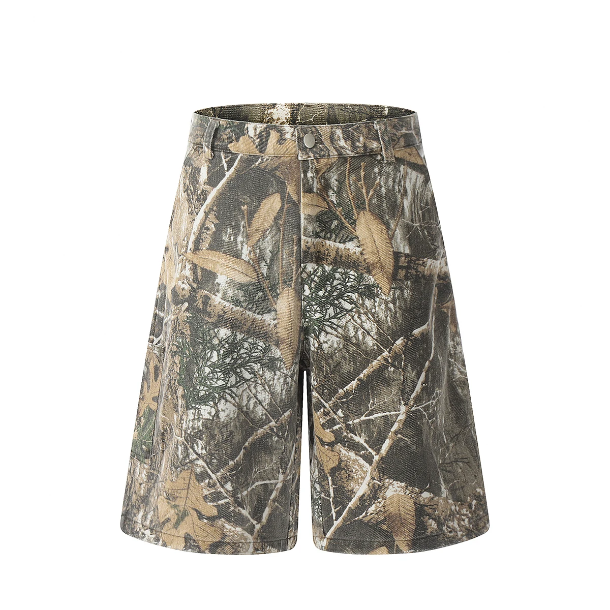 High Street Branches Camouflage Baggy Cargo Shorts for Men and Women Straight Wide Leg Casual Knee Length Pants Oversized
High Street Branches Camouflage Baggy Cargo Shorts for Men and Women Straight Wide Leg Casual Knee Length Pants Oversized