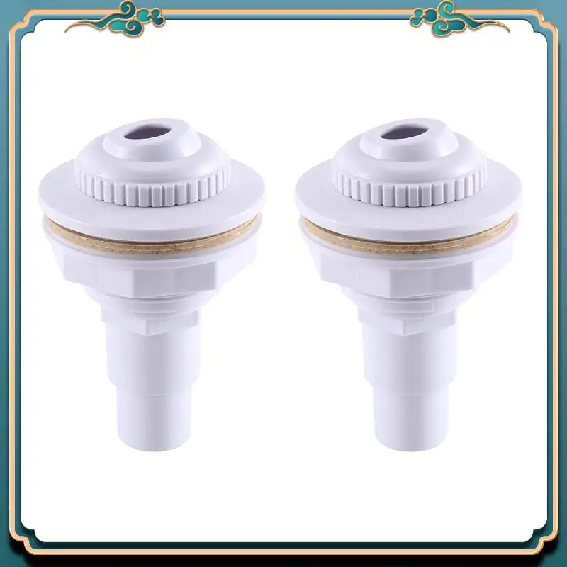 ABMV-2Pcs Pool Return Jet Fitting Plastic Pool Return Jet Fitting & 1-1/2Inch Male Hose Adapter & Nut 3/4Inch Eyeball Outlet
ABMV-2Pcs Pool Return Jet Fitting Plastic Pool Return Jet Fitting & 1-1/2Inch Male Hose Adapter & Nut 3/4Inch Eyeball Outlet