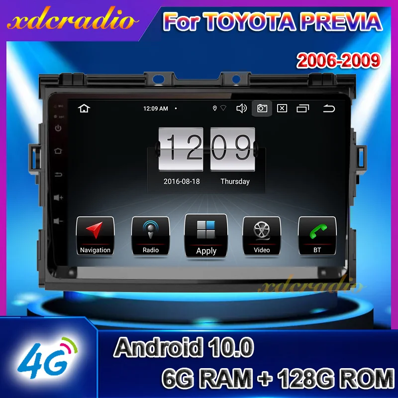 Автомагнитола Xdcradio, мультимедийный плеер на Android 10, с 9 "экраном, GPS, для Toyota, PREVIA, Estima, Tarago
Автомагнитола Xdcradio, мультимедийный плеер на Android 10, с 9 "экраном, GPS, для Toyota, PREVIA, Estima, Tarago