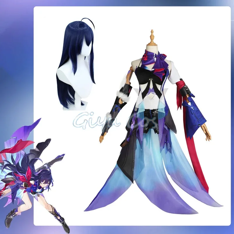 Seele Vollerei Cosplay Costume Honkai Star Rail Carnival Uniform Wig Anime Halloween Costumes Women Game
Seele Vollerei Cosplay Costume Honkai Star Rail Carnival Uniform Wig Anime Halloween Costumes Women Game