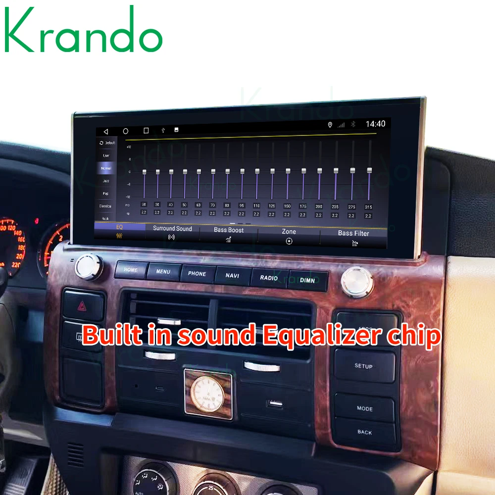 Krando 12.1''Telsa Android Auto Radio Navigation Carplay For Nissan Patrol Y61 2004-2021 Car Multimedia GPS 4G autoradio
Krando 12.1''Telsa Android Auto Radio Navigation Carplay For Nissan Patrol Y61 2004-2021 Car Multimedia GPS 4G autoradio