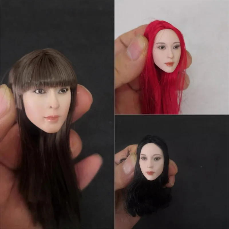 1/6 Scale Hong Kong Film Actress Wang Zuxian Head Carving Long Hair Female Head Sculpture Model for 12" Action Figures Ph Body
1/6 Scale Hong Kong Film Actress Wang Zuxian Head Carving Long Hair Female Head Sculpture Model for 12" Action Figures Ph Body