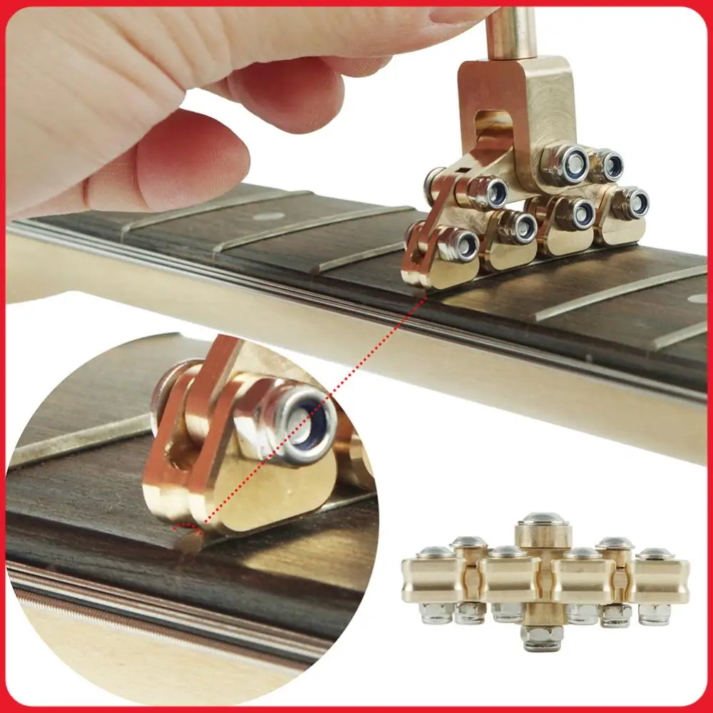 Guitar Fractal Fret Press Tool Luthier Repair Tool for Electric Acoustic Guitar String Instruments
Guitar Fractal Fret Press Tool Luthier Repair Tool for Electric Acoustic Guitar String Instruments