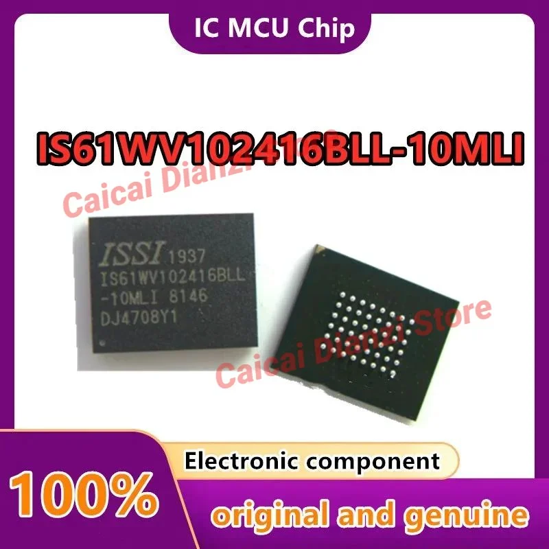 IS61WV102416BLL-10MLI BGA48 1M 16 высокоскоростная асинхронная CMOS статическая ОЗУ 3,3 В Новый оригинальный 1 шт./лот
IS61WV102416BLL-10MLI BGA48 1M 16 высокоскоростная асинхронная CMOS статическая ОЗУ 3,3 В Новый оригинальный 1 шт./лот