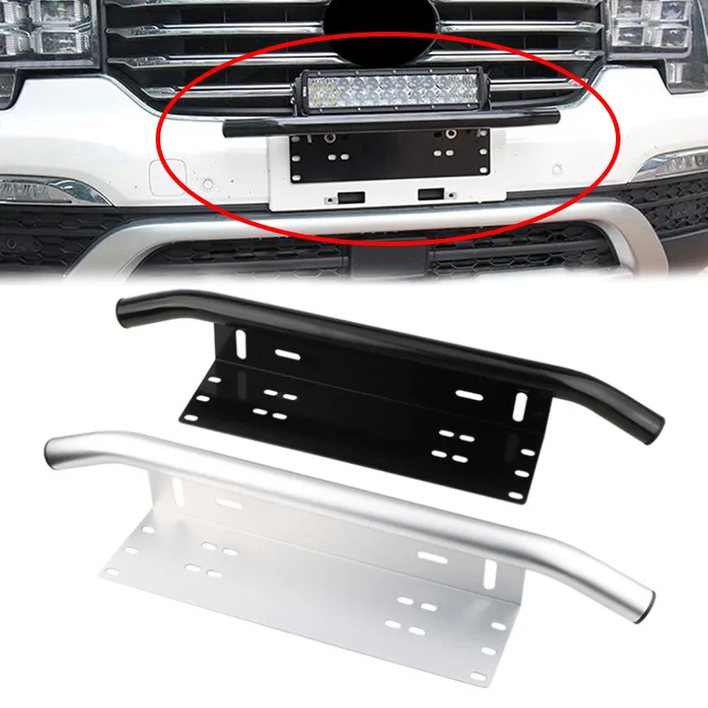 Front Bumper License Plate Log Light Mount Bracket SUV Lamp Holder Off Road LED Light Bar Frame Holder Aluminum Universal
Front Bumper License Plate Log Light Mount Bracket SUV Lamp Holder Off Road LED Light Bar Frame Holder Aluminum Universal