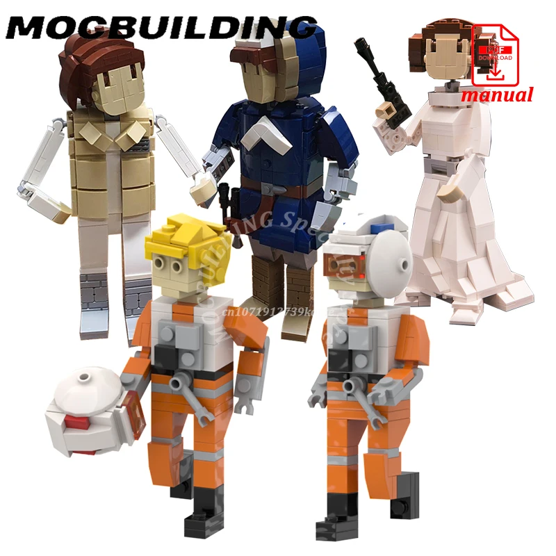 Princess Adorable Desk Decor Posable Model Spaceship Pilots Robot Moc Building Blocks Bricks Construction Toys Gifts
Princess Adorable Desk Decor Posable Model Spaceship Pilots Robot Moc Building Blocks Bricks Construction Toys Gifts