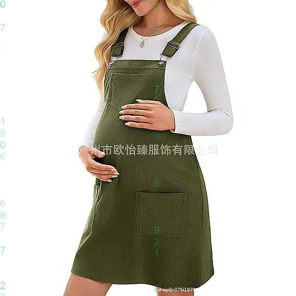 Women Corduroy Maternity Overalls Jumpsuit Adjustable Strap Playsuit Pregnant Overall Dress Spring Summer
Women Corduroy Maternity Overalls Jumpsuit Adjustable Strap Playsuit Pregnant Overall Dress Spring Summer