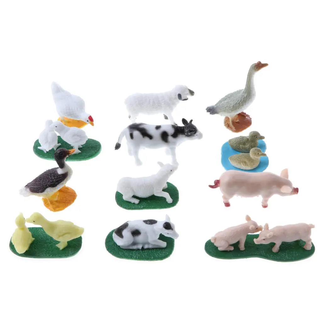Animal Figures Toy PVC Craft Toys Realistic Farm Animal Set Educational Toys for Kids Learning Play
Animal Figures Toy PVC Craft Toys Realistic Farm Animal Set Educational Toys for Kids Learning Play