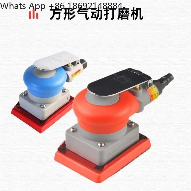 Manual Pneumatic Sander for Handheld Small Sandpaper Machine Car Flat Polishing Polisher Dry Mill Air Grinding Tool
Manual Pneumatic Sander for Handheld Small Sandpaper Machine Car Flat Polishing Polisher Dry Mill Air Grinding Tool