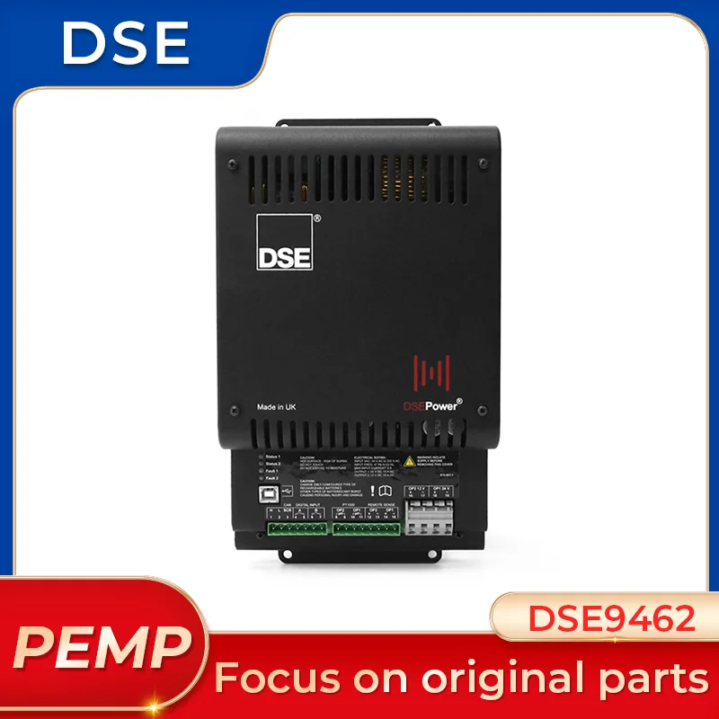 Original Generator Spare Parts DSE9462 ( Dual output) Intelligent Battery Charger DSE 9462 Deep Sea
Original Generator Spare Parts DSE9462 ( Dual output) Intelligent Battery Charger DSE 9462 Deep Sea