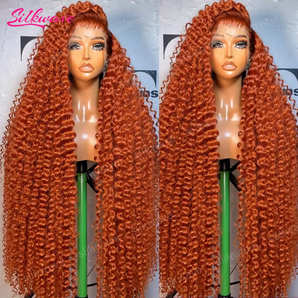 Slikwave 30 34 Inch Ginger Orange Deep Wave 13x6 Hd Lace Frontal Human Hair Wig Curly 350 Colored Lace Front Wigs 200 Density
Slikwave 30 34 Inch Ginger Orange Deep Wave 13x6 Hd Lace Frontal Human Hair Wig Curly 350 Colored Lace Front Wigs 200 Density
