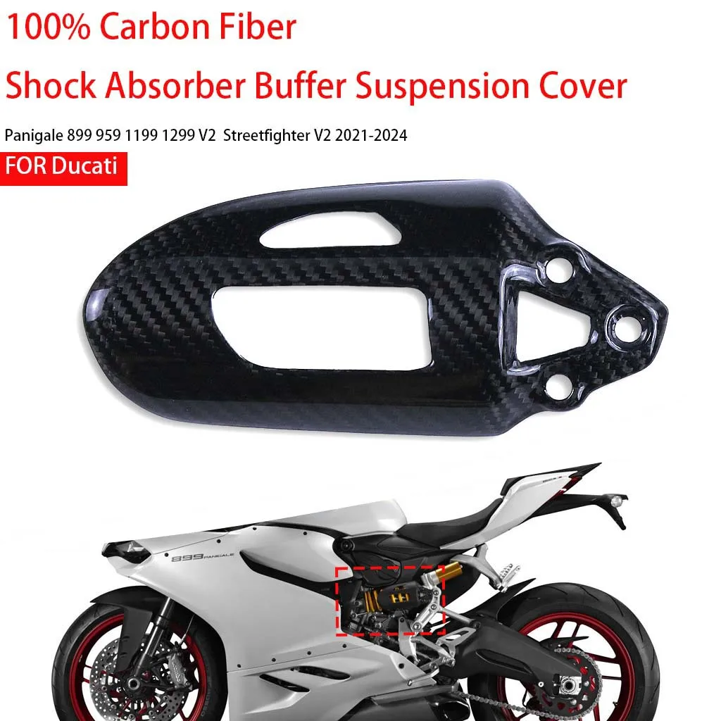 Motorcycle Accessory For Ducati Panigale 899 959 1199 1299 V2 Streetfighter Carbon Fiber Shock Absorber Buffer Suspension Cover
Motorcycle Accessory For Ducati Panigale 899 959 1199 1299 V2 Streetfighter Carbon Fiber Shock Absorber Buffer Suspension Cover