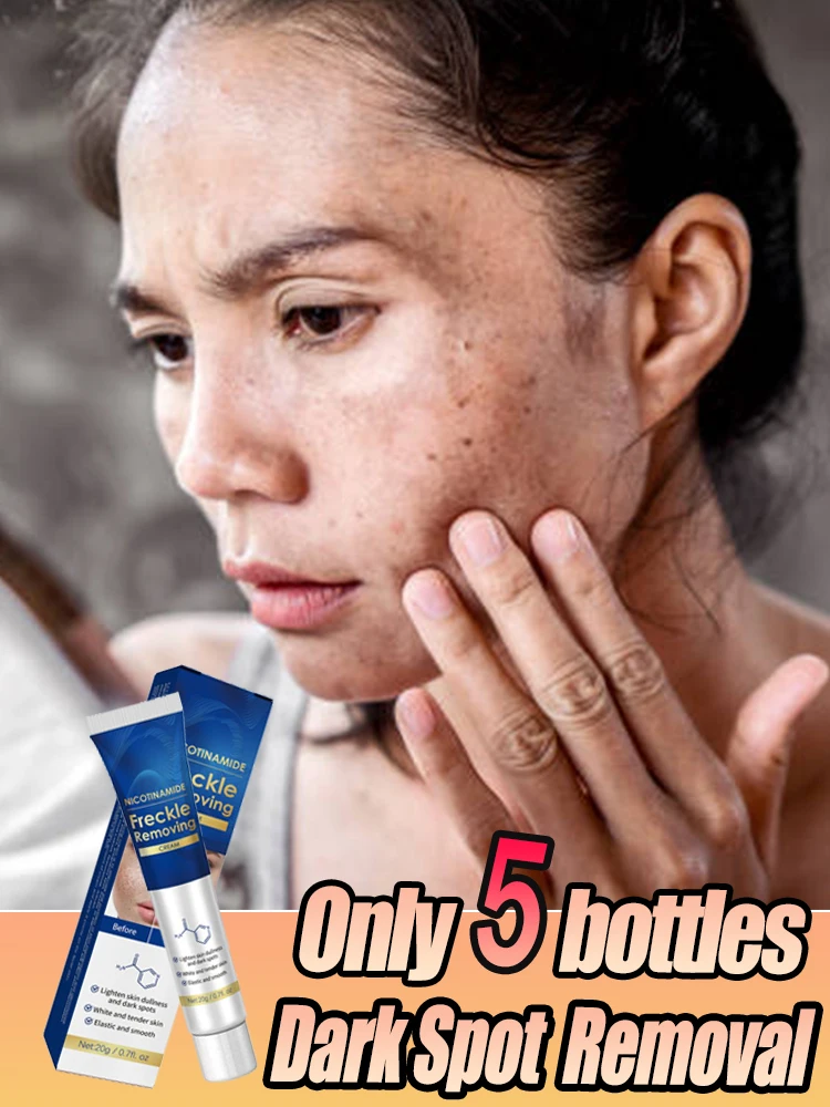 Melanin-Removing Serum Whitening Fading Age Spots Chloasma Freckles Brightening Moisturizing and Repairing Facial Essence
Melanin-Removing Serum Whitening Fading Age Spots Chloasma Freckles Brightening Moisturizing and Repairing Facial Essence