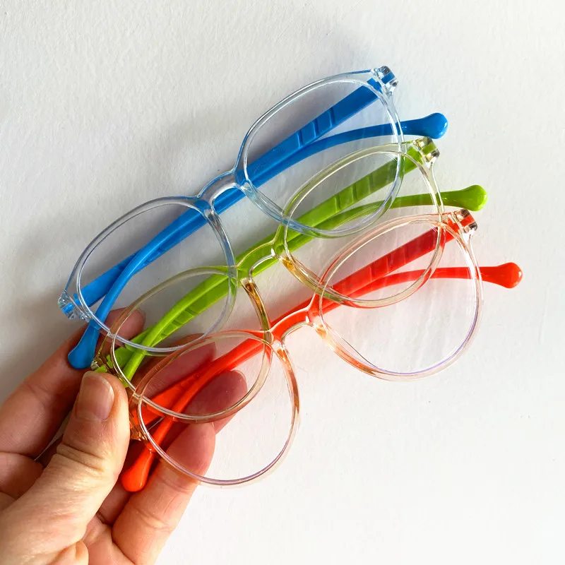 Children Anti-Blue Light Glasses Unisex Optical Eyeglass Oval Spectacles Personality Candy Color Eyewear
Children Anti-Blue Light Glasses Unisex Optical Eyeglass Oval Spectacles Personality Candy Color Eyewear